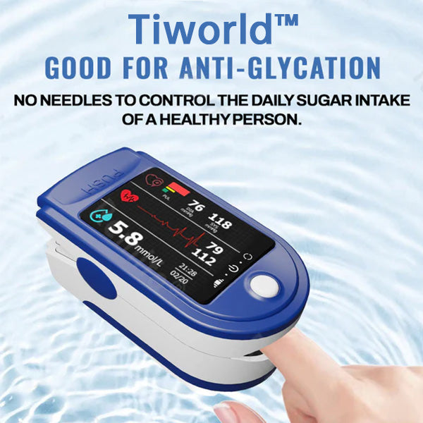 🔥El Mejor Regalo de Navidad 🎁-Tiworld™ Monitor de glucosa en sangre no invasivo – **sin dolor** y **99,9 % preciso** ✅ Certificado por la ADA y aprobado por la FDA 🔥