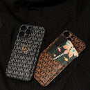 MK Card Bag Gold iPhone Case