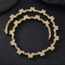 Rhinestone Butterfly chain