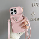 Pra Card Holder Chain iPhone 16 Case