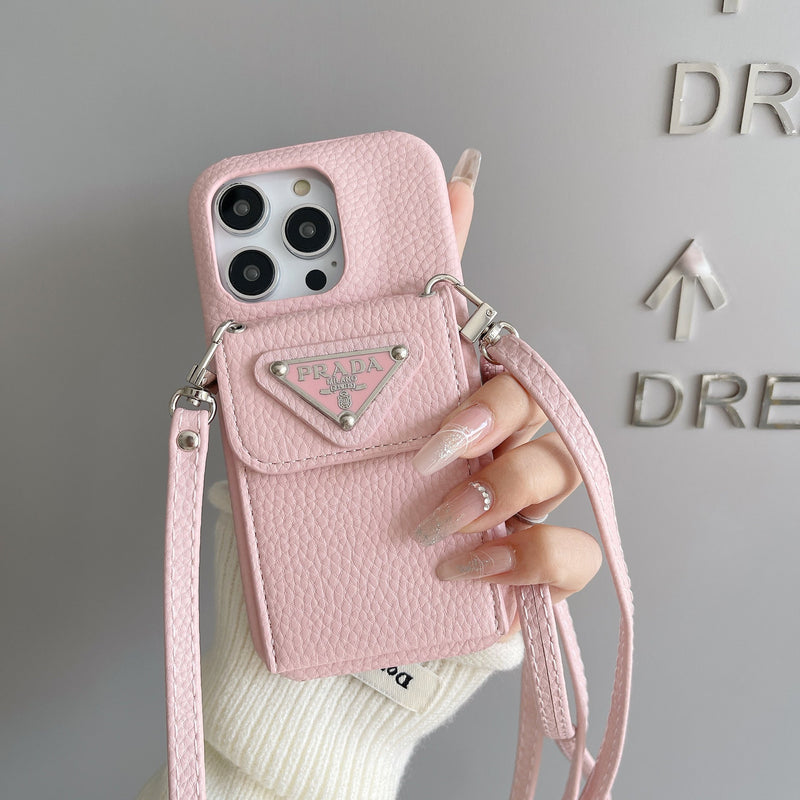 Pra Card Holder Chain iPhone 16 Case