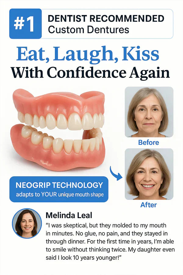 Yagoo® 🦷Advanced Customized Full Denture Set🦷 (🔥10,000+ Sold In Last 30 Day)