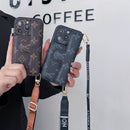 Lou Side Card Holder Crossbody iPhone Case