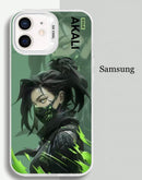 AKALI LEAGUE OF LEGENDS ANIME PHONE CASE