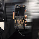 Samsung Luxury Leather Galaxy Z Flip 5/4/3 Case