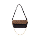 Luxury-Inspired Crossbody Bag with Gold Chain Strap