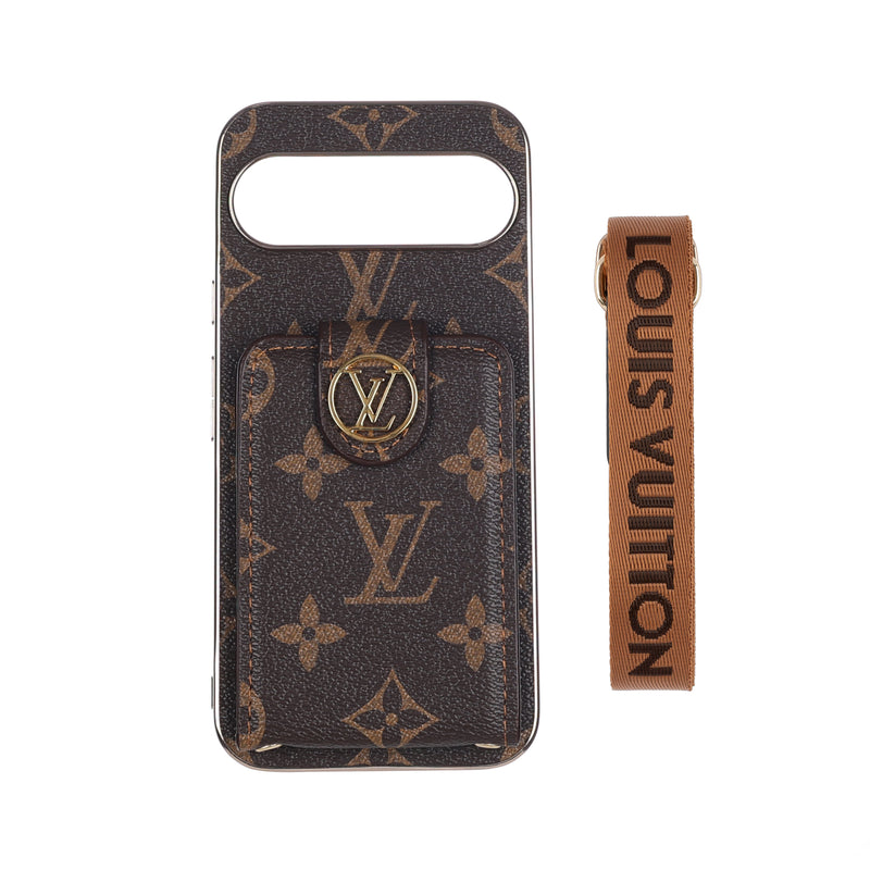 Luxury card holder - style lanyard Google Pixel phone case