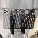 CD iPhone Case With Strap Black-GS240315