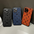 Lou Color Leather iPhone Case
