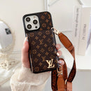 Lou Side Card Bag Crossbody Chain iPhone Case
