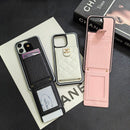 C.C Crossbody Leather iPhone Case