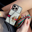 GG Advanced Crossbody iPhone Case with Card Holder & Shoulder Strap