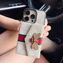 GG Advanced Crossbody iPhone Case with Card Holder & Shoulder Strap