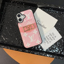 Lou Card Bag Gold Logo iPhone Case