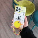Lou Duck & Rabbit Square iPhone Case