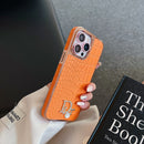 CD Diamond Logo Rose Gold iPhone Case