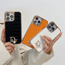 CD Diamond Logo Rose Gold iPhone Case