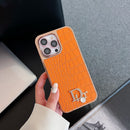CD Diamond Logo Rose Gold iPhone Case