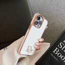 CD Diamond Logo Rose Gold iPhone Case