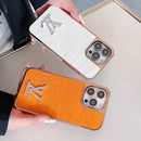 Lou Diamond Logo Rose Gold iPhone Case