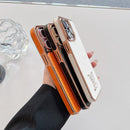 Lou Diamond Logo Rose Gold iPhone Case