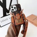 Lou Card Holder Crossbody iPhone Case