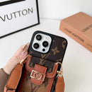 Lou Card Holder Crossbody iPhone Case