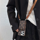 Lou Card Bag Crossbody Chain iPhone Case