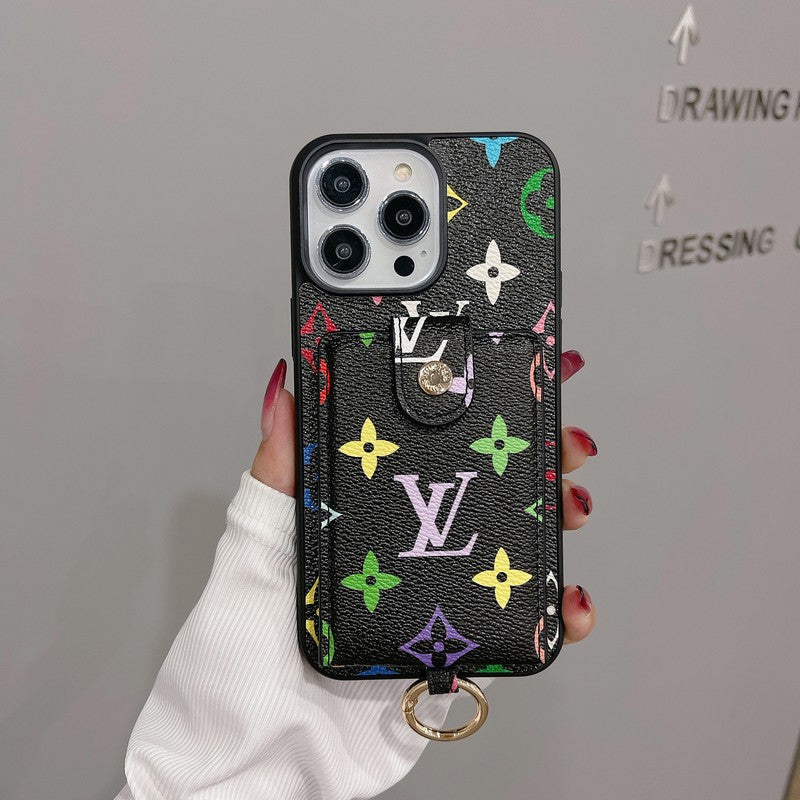 Lou Card Bag Classic Color iPhone Case