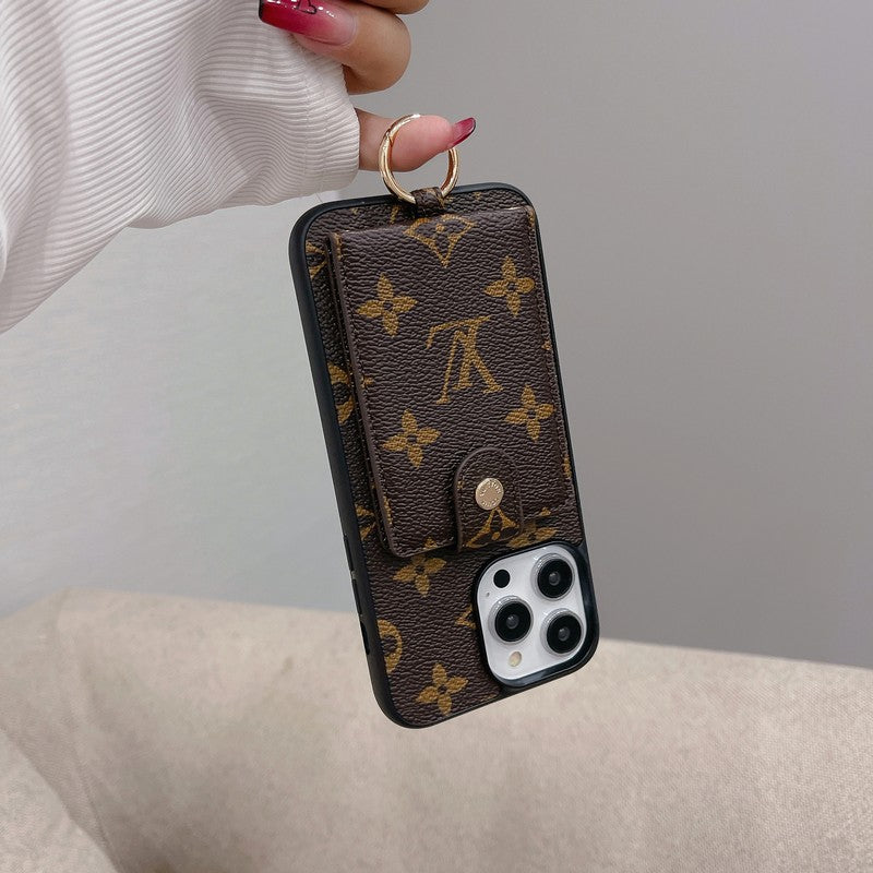 Lou Card Bag Classic Color iPhone 16 Case