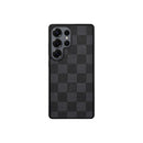 Checked Up Black Case | Samsung