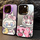Cute Interesting Labubu Matte Phone Case