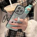 Cartoon 3d Labubu Doll For Iphone