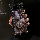 Samsung Galaxy Z Flip6/5/4/3 5G Square Case "Moth Ring"