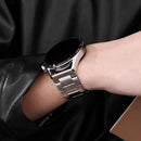 Silver Titanium Watch Band