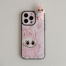 Cartoon 3d Labubu Doll For Iphone