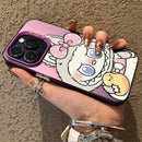 Cute Interesting Labubu Matte Phone Case