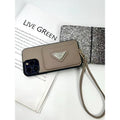 Pra Four Colors Card Bag iPhone Case