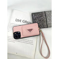 Pra Four Colors Card Bag iPhone Case