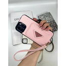 Pra Four Colors Card Bag iPhone Case