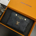 LV Signature Slim Card Holder Wallet