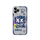 Blue Smile X Bear iPhone Case
