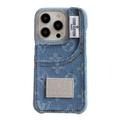Lou Jeans Pattern iPhone Case