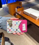 L--Inspired Card Holder Wallet: Chic & Functional!