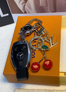 🌟 L- Cherry Keychain: Cute + Luxury, All in One 🍒✨