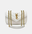 L-Y Leather Mini Chain Adjustable Handbag Wallet