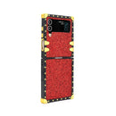 Samsung Galaxy Z Flip6/5/4/3 5G Square Case "Ruby"