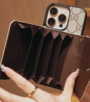 GG Advanced Crossbody iPhone Case with Card Holder & Shoulder Strap