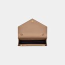 YL- Envelope Chain Wallet In Lambskin