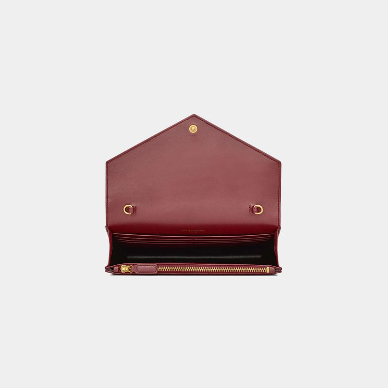 C-m Card Case In Lambskin Wallet